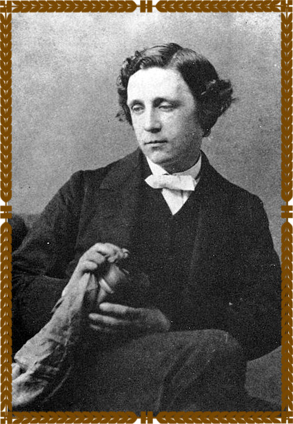 http://commons.wikimedia.org/wiki/File:Lewis_Carroll_1863.jpg Lewis Carroll 1863